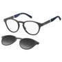 OCULOS ARMAÇÃO PRETO DE CLIPON TRGY WJ PRETO