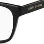 OCULOS ARMAÇÃO PRETO LISO/ROSA LISTRADO DENTRO CHRY PRETO