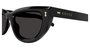 OCULOS DE SOL GUCCI BLACK GREY PRETO