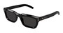 OCULOS DE SOL GUCCI BLACK GREY PRETO