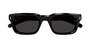 OCULOS DE SOL GUCCI BLACK GREY PRETO
