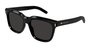 OCULOS DE SOL GUCCI BLACK GREY PRETO