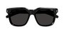 OCULOS DE SOL GUCCI BLACK GREY PRETO