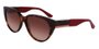 OCULOS DE SOL LACOSTE SUNS HAVANA E BORDO