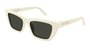 OCULOS DE SOL SAINT LAURENT BRANCO MICA