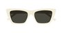 OCULOS DE SOL SAINT LAURENT BRANCO MICA