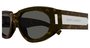 OCULOS DE SOL SAINT LAURENT HAVANA CRISTAL GREY MARROM