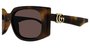OCULOS GUCCI HAVANA PRETO