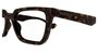 OCULOS GUCCI RECEITUARIO HAVANA PRETO