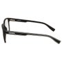 OCULOS LACOSTE ARMAÇAO VISTA  MATTE BLACK