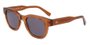 OCULOS LACOSTE MARRON ESCURO