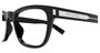OCULOS RECEITUARIO SAINT LAURENT BLACK  CRISTAL PRETO