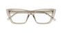 OCULOS SAINT LAURENT RECEITUARIO BEJE TRANSPARENTE PRETO