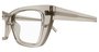 OCULOS SAINT LAURENT RECEITUARIO BEJE TRANSPARENTE PRETO