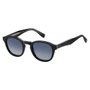 OCULOS TOMMY HIFILGER PRETO COM LENTE AZUL