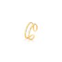 Piercing Fio Duplo em Ouro Amarelo