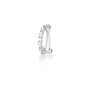 Piercing em Ouro Branco com Diamantes