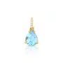 PINGENTE AU AM 18K GOTA 10X8 TOP E 7 BRILH 0,7 