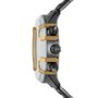 REL DIESEL GRIFFED PRETO E DOURADO MOSTRA PRETO