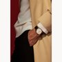 RELOGIO BULOVA AUTOMATICO FRANK SINATRA DOURA PULS COURO PRT
