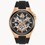 RELOGIO BULOVA CLASSIC MAQUINA ROSE E PULS BORRA PRETO
