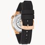 RELOGIO BULOVA CLASSIC MAQUINA ROSE E PULS BORRA PRETO