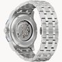 RELOGIO BULOVA MARINE STAR AUTOMATICO PRATA E AZUL