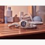 RELOGIO BULOVA MARINE STAR AUTOMATICO PRATA E AZUL
