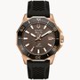 RELOGIO BULOVA MARINE STAR ROSE E PRETO/AMOST MARROM/PULS BO