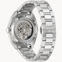 RELOGIO BULOVA SURVEYOR AUTOMATICO PRATA AMOST AZUL