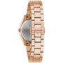 RELOGIO BULOVA SURVEYOR FEM ROSE AMOST PRETO 11 BRILH