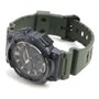 RELOGIO CASIO STANDARD PRETO E VERDE PRATA