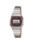 Relógio Casio Vintage Prata e Bordo LA670WA-4DF-SC