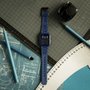 RELOGIO CASSIO VINTAGE CALCULADORA AZUL