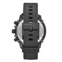 RELOGIO DIESEL AÇO PRETO CRONOGRAFO PULS SILICONE