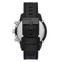 Relógio Diesel Griffed Masculino Pulseira Couro Preto e Jeans