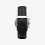 RELOGIO TECHNOS GRANDTECH PRATA COURO PRETO